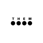 Them Skate brand logo, with for black dots in a horizontal line
