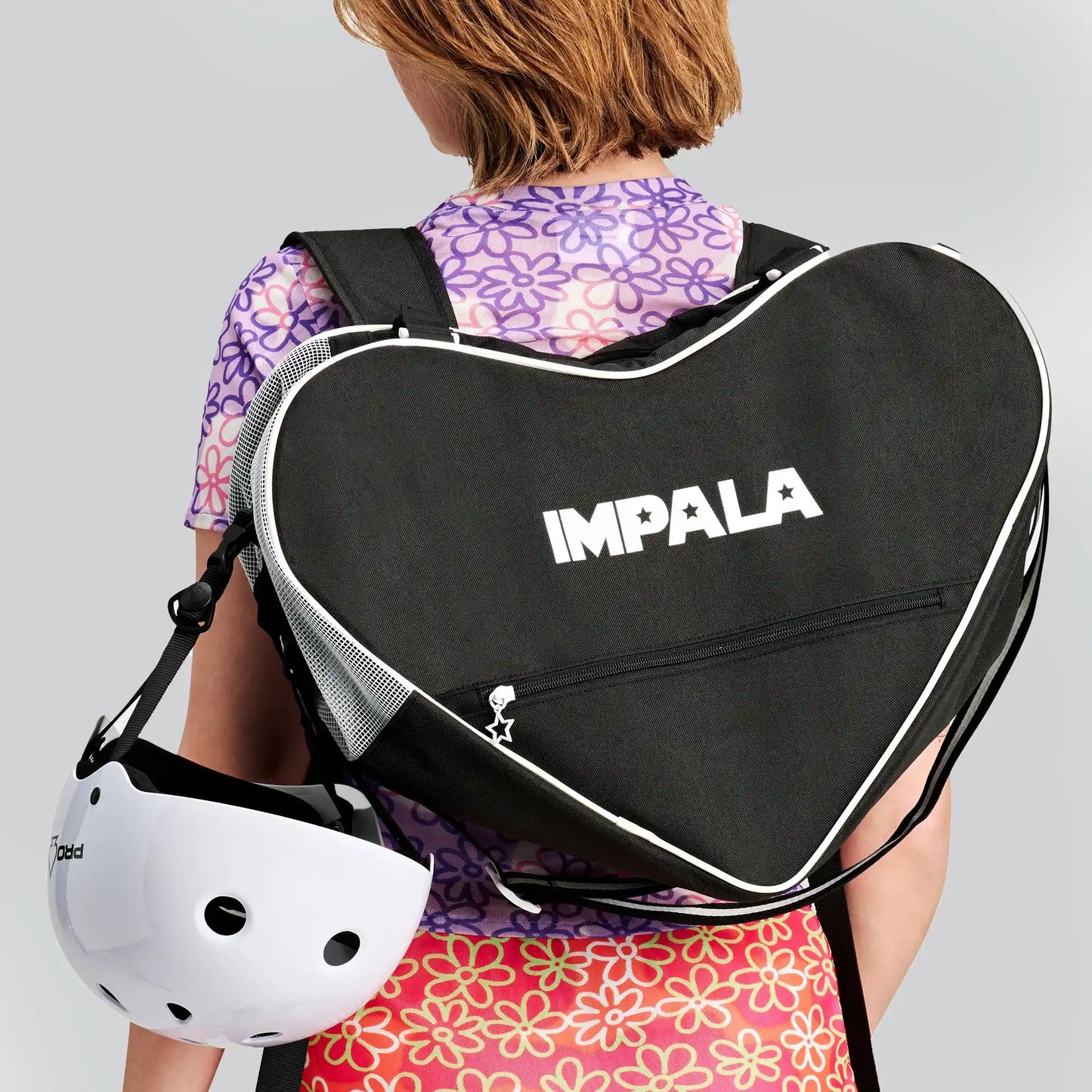Impala Heart Shaped Skate Bag - Black