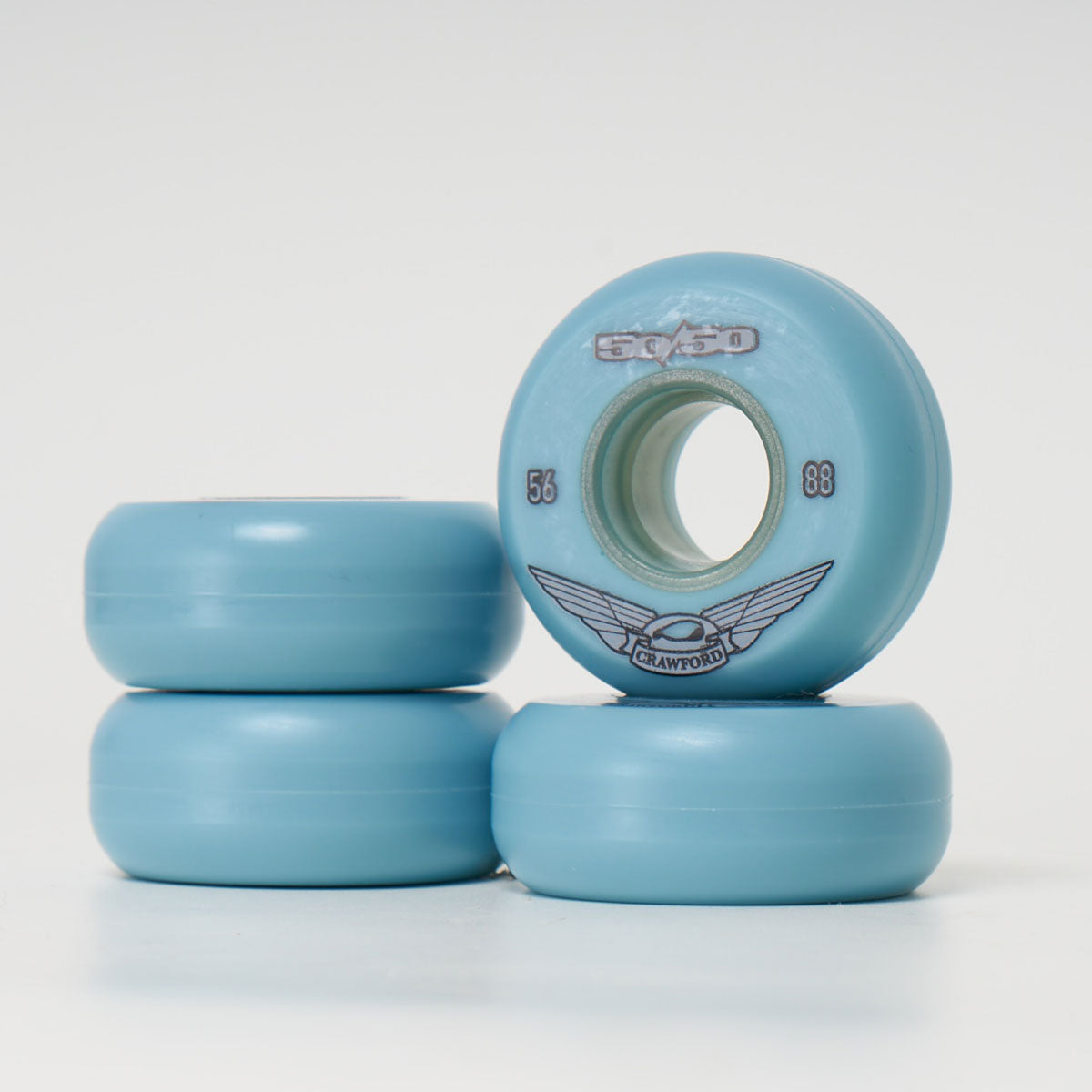 Fifty - 50 Scott Crawford Pro 56mm 88a Wheels - Blue