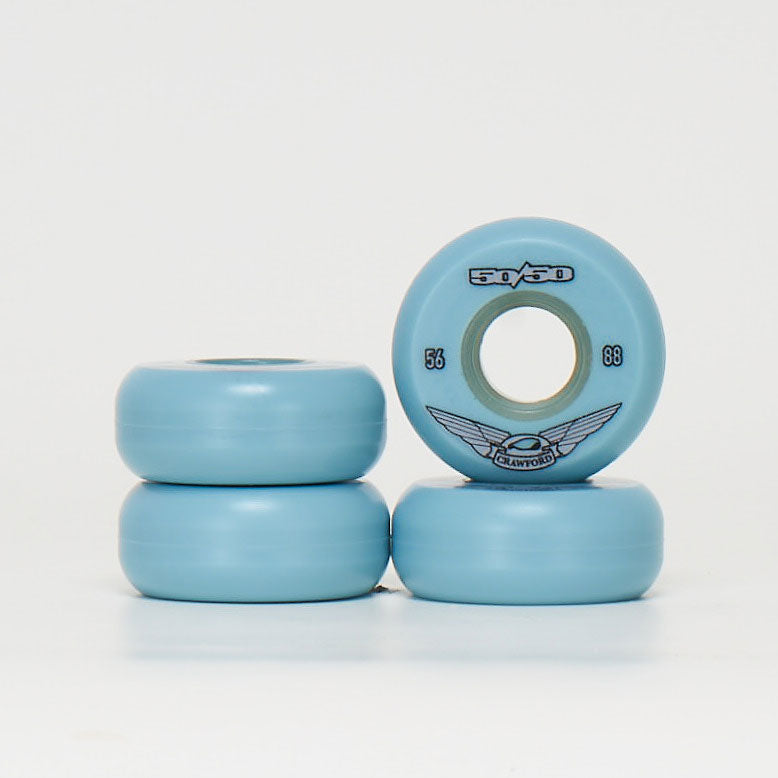 Fifty - 50 Scott Crawford Pro 56mm 88a Wheels - Blue