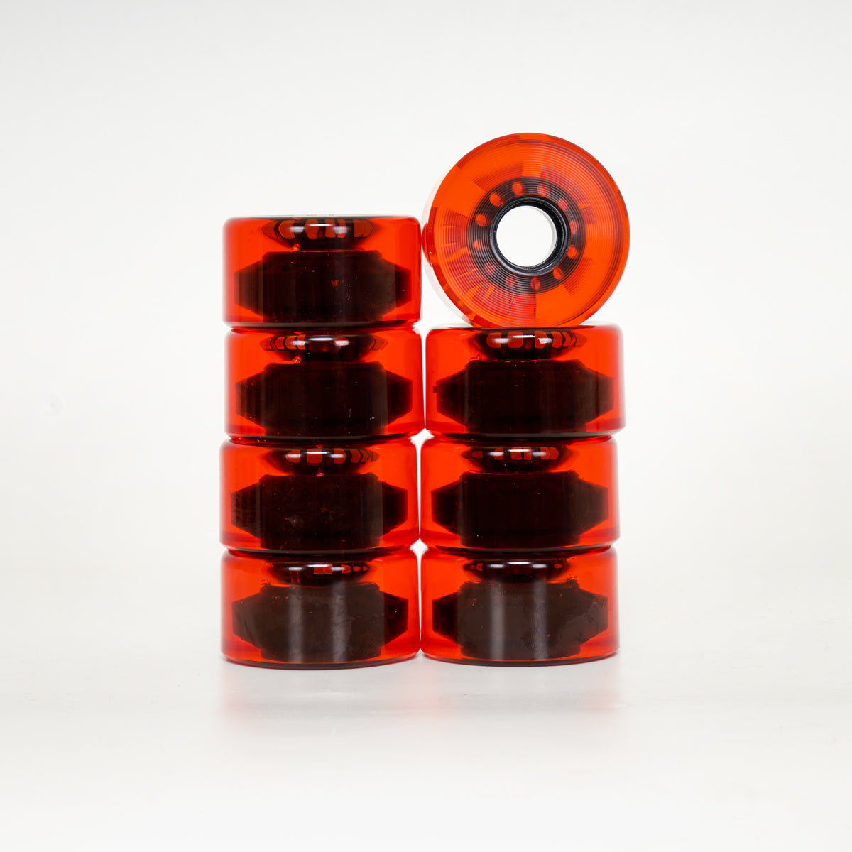 Airwaves 65mm/78a Wheels - Clear Orange