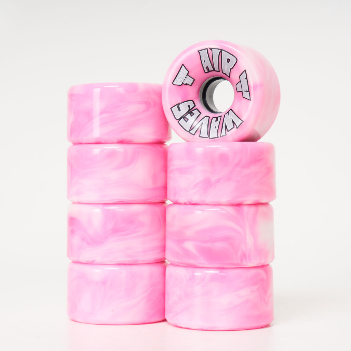 Airwaves 65mm/78a Wheels - Pink/White Marble