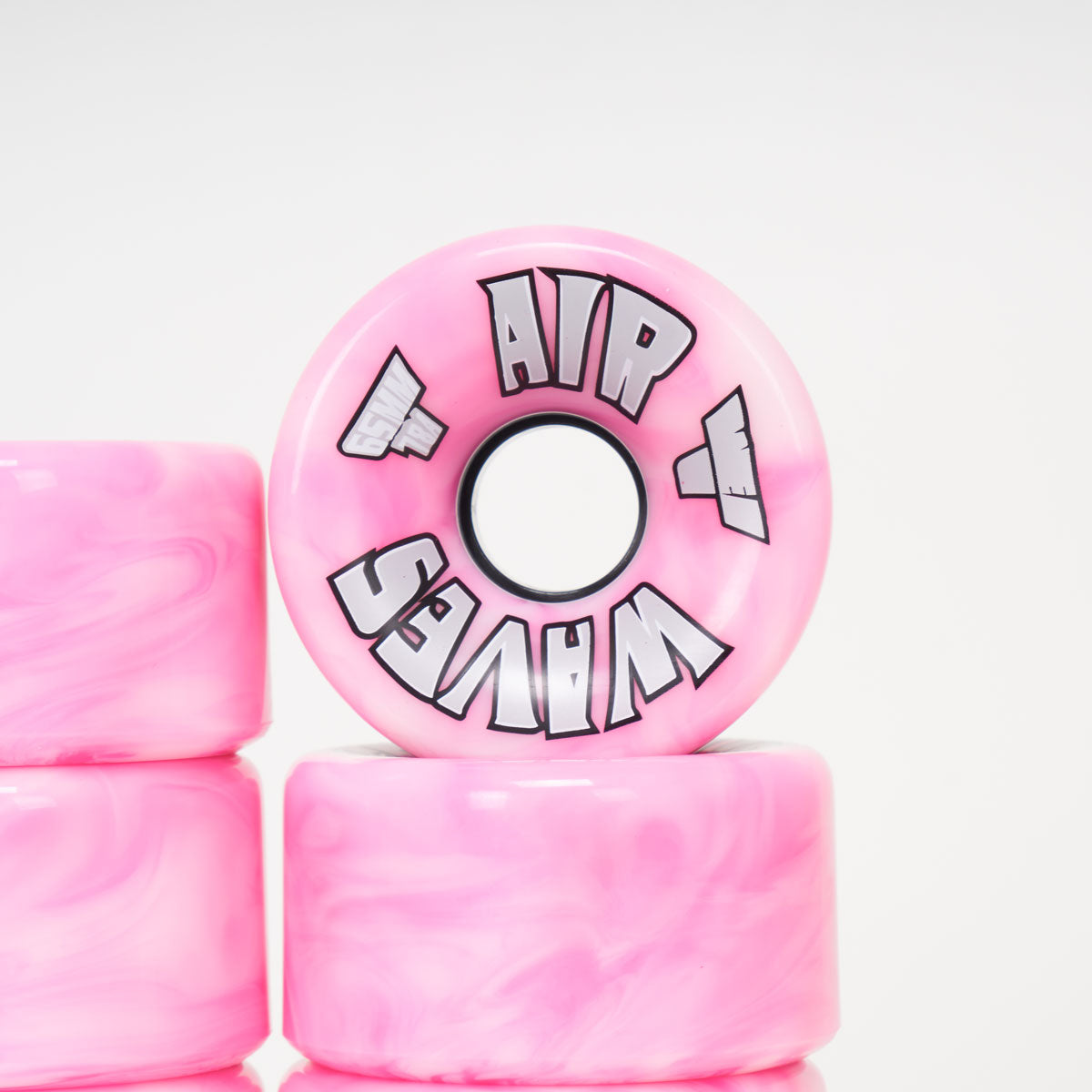 Airwaves 65mm/78a Wheels - Pink/White Marble