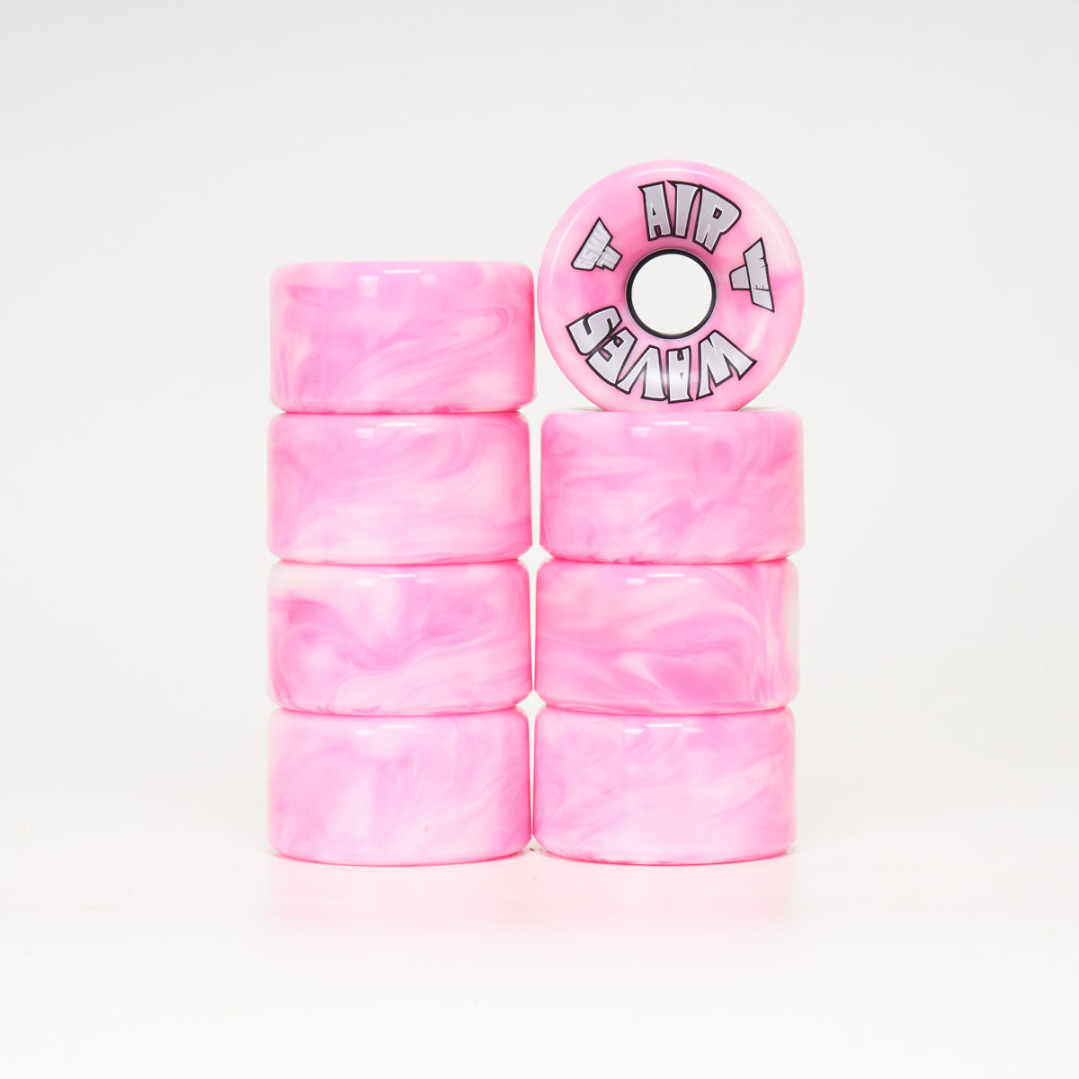 Airwaves 65mm/78a Wheels - Pink/White Marble