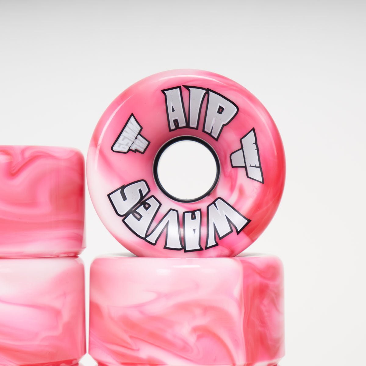 Airwaves 65mm/78a Wheels - Red/White Marble