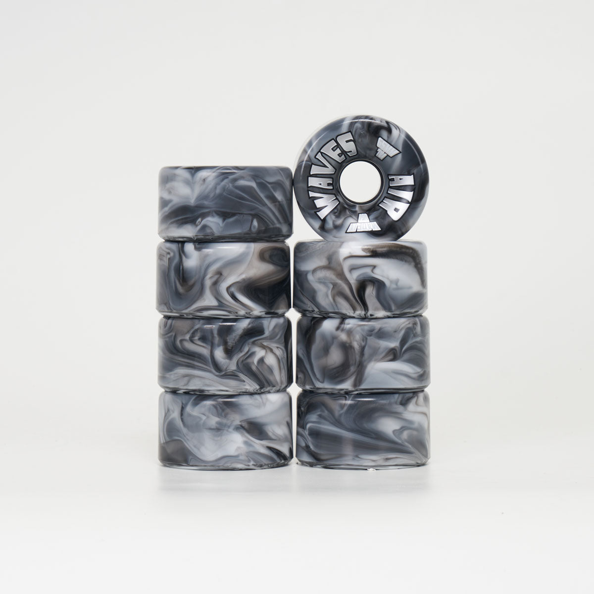 Airwaves - Black & White Swirl - Loco Skates