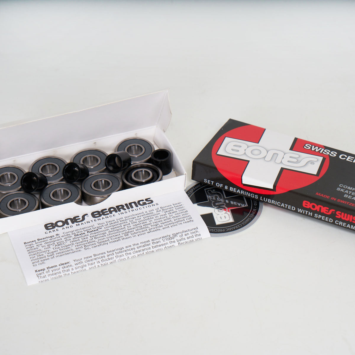 Bones Ceramic Swiss Bearings - 8 Set