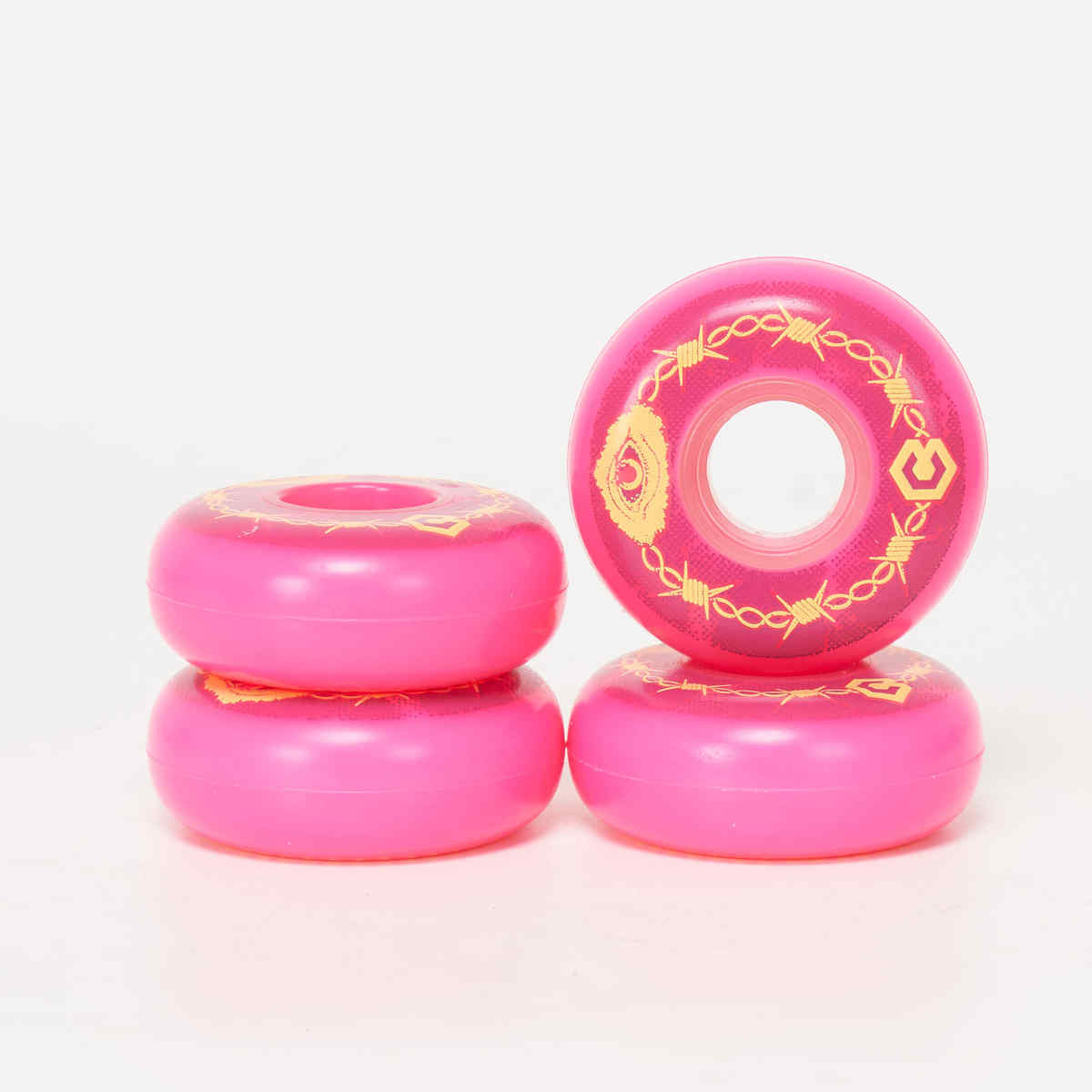 Chroma Stefan Brandow V4 Pro 60mm 90a Wheels - Pink