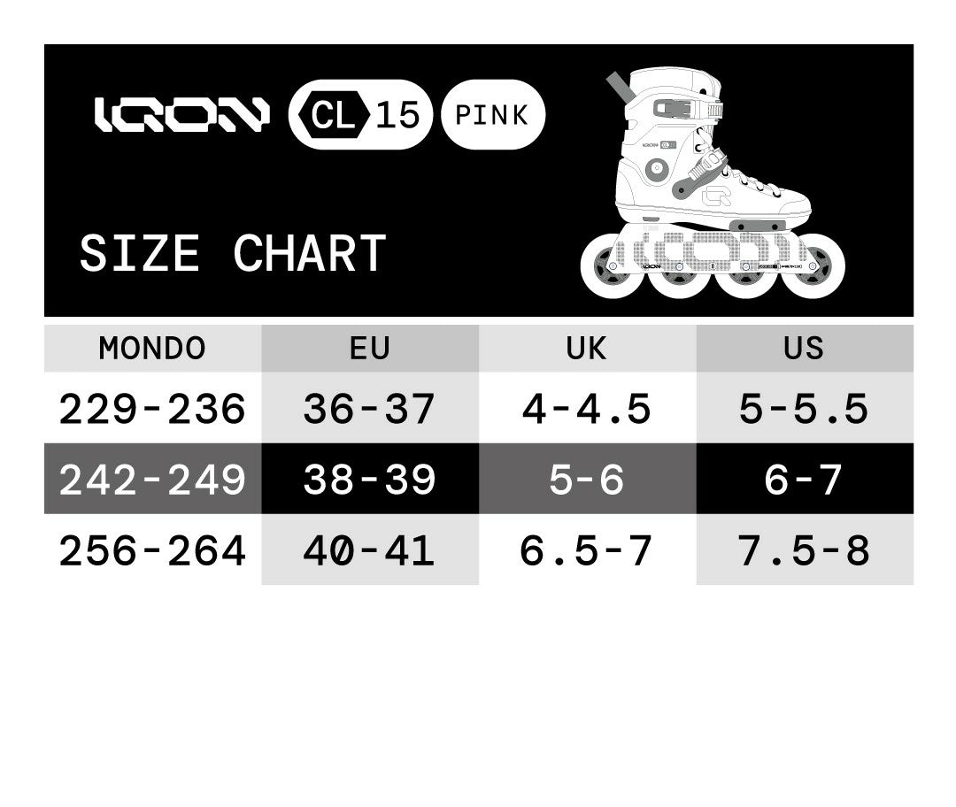 Iqon CL 15 Inline Skates - Pink