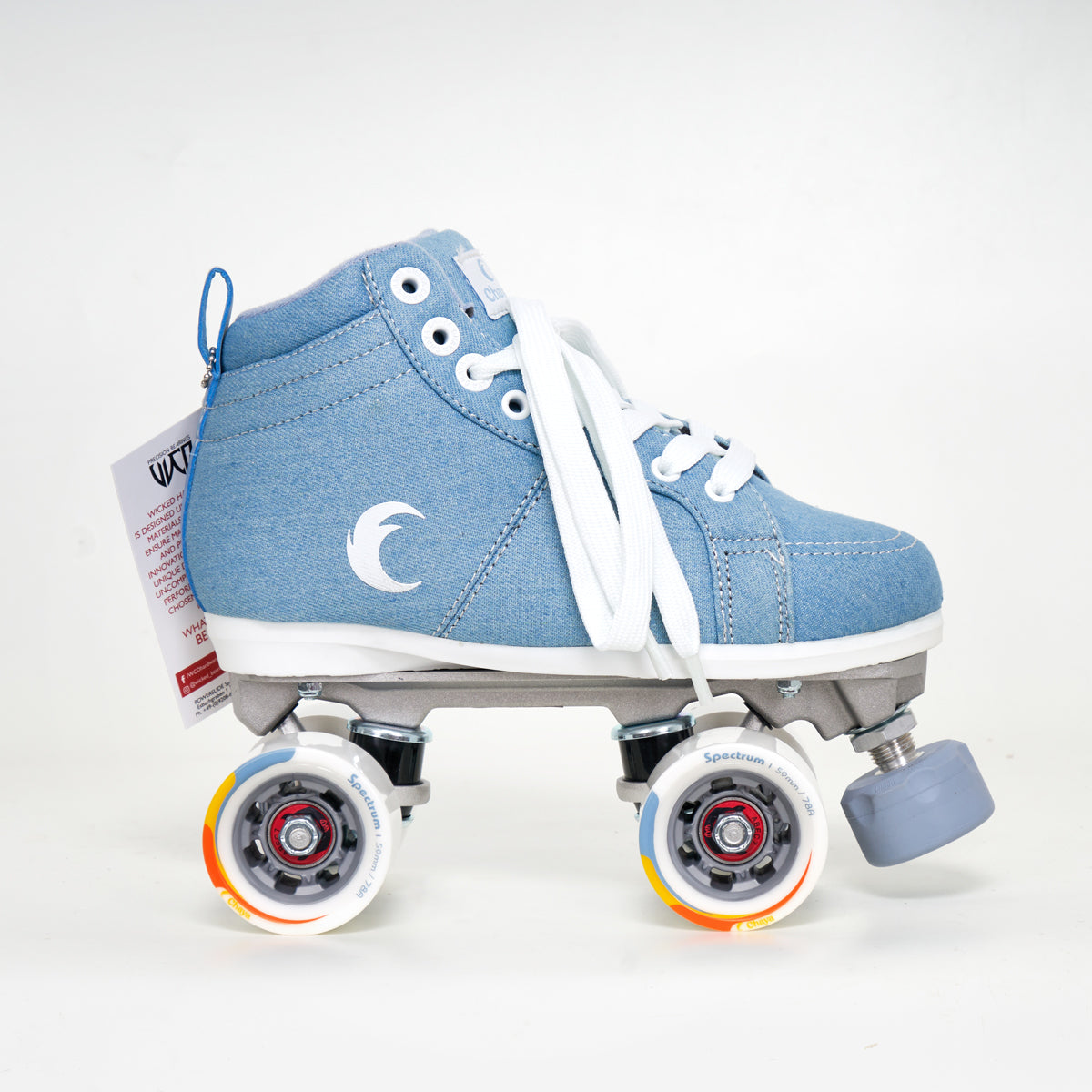 Chaya Denim Rollerskates