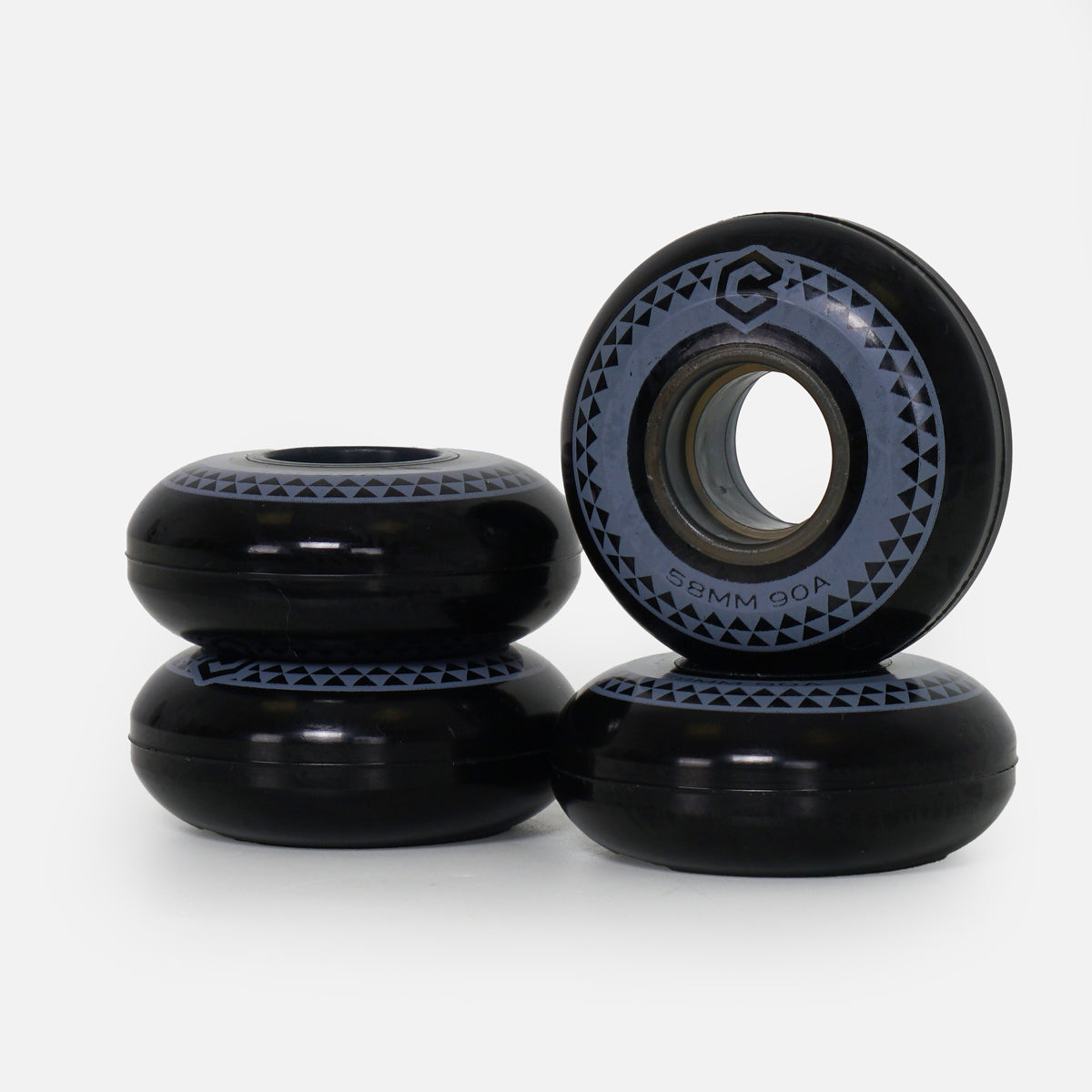 Chroma Team 58mm 90a Wheels - Black