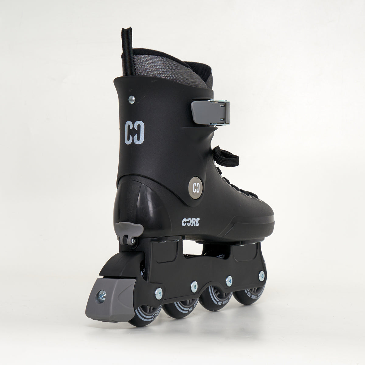 CORE Retro Inline Adjustable Skates - Kids (Black)