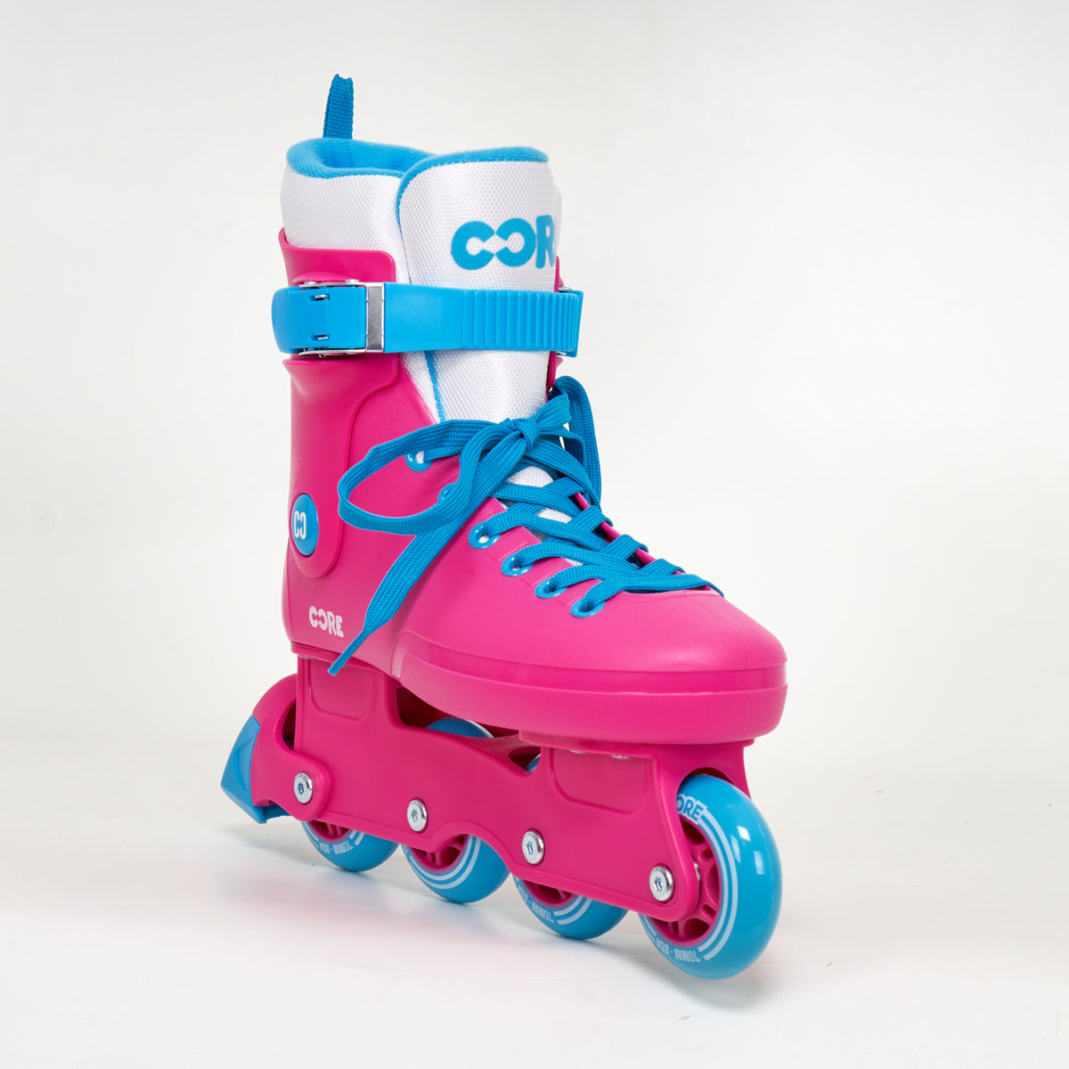 CORE Retro Inline Adjustable Skates - Kids (Pink)