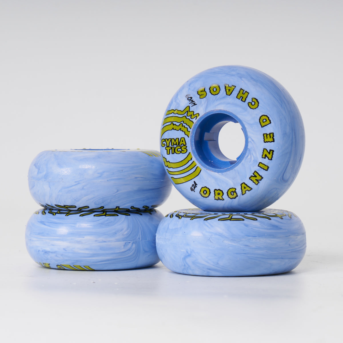 Cymatics Team 60mm 92a Wheels - Blue Marble