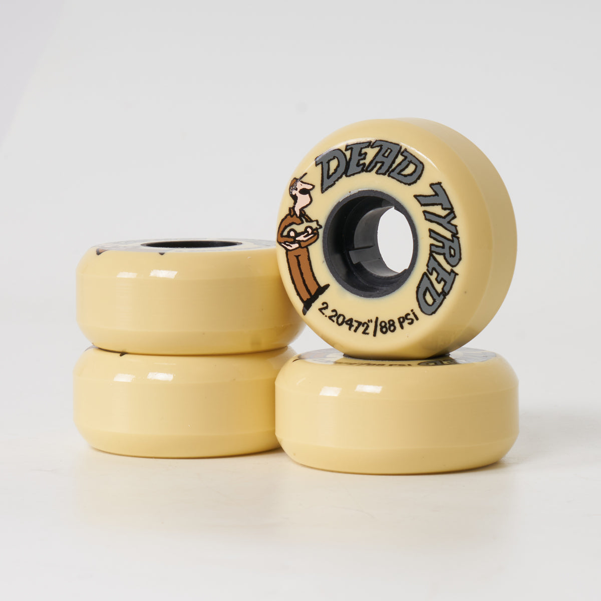Dead "Tyred" 56mm 88a Wheels - Set of 4