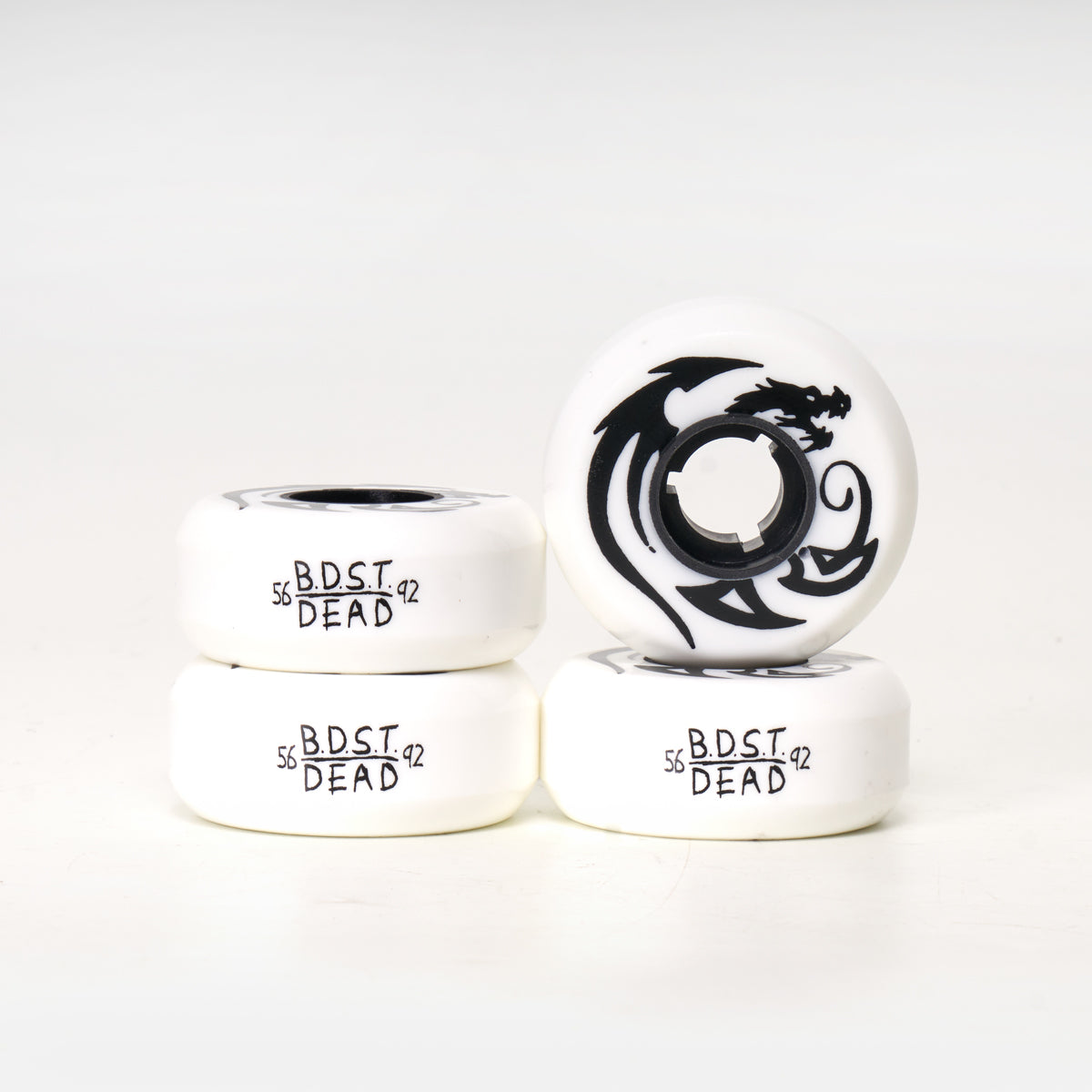 Dead X BDST 58mm 92a Wheels (Black Dragon Skate Team)