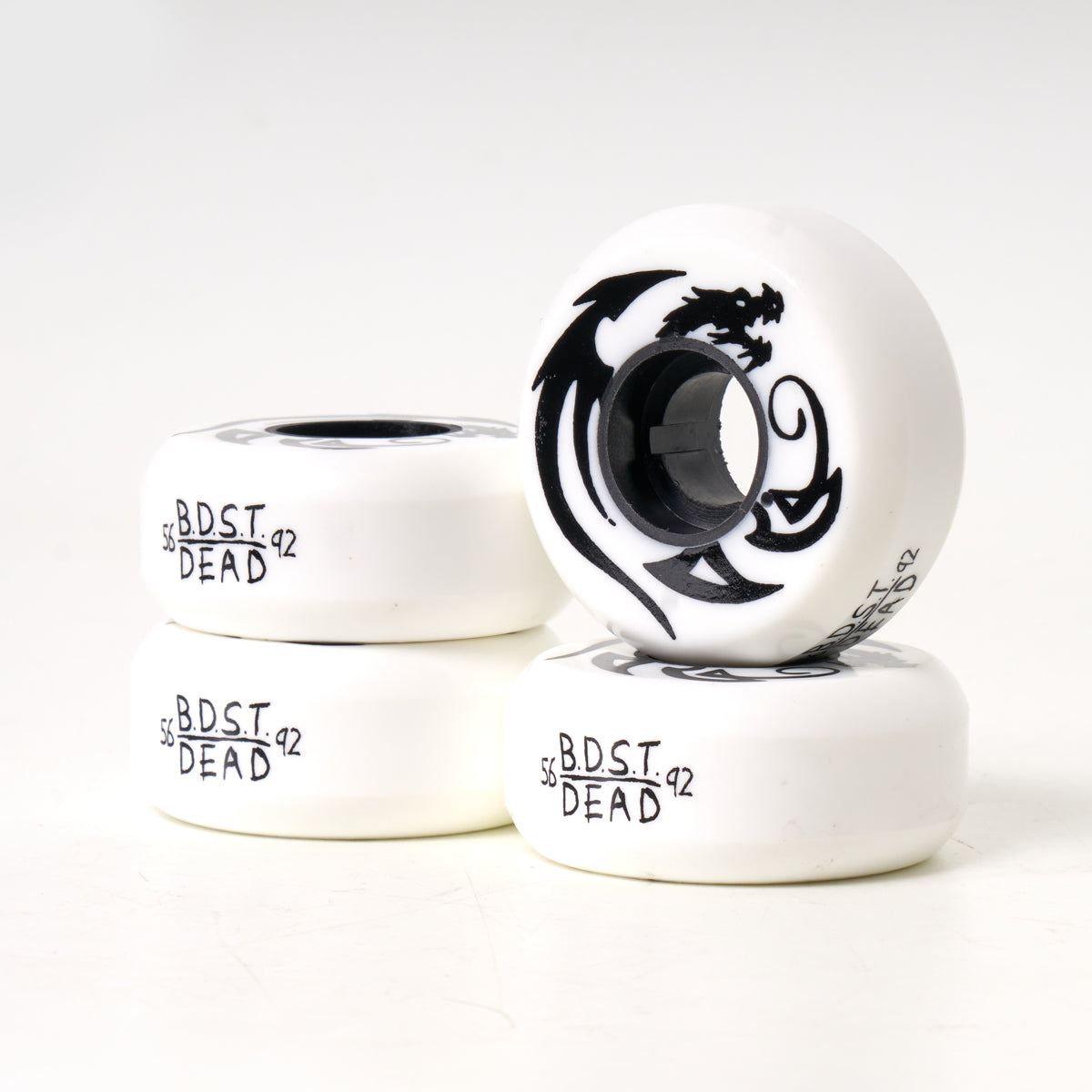 Dead X BDST 58mm 92a Wheels (Black Dragon Skate Team)