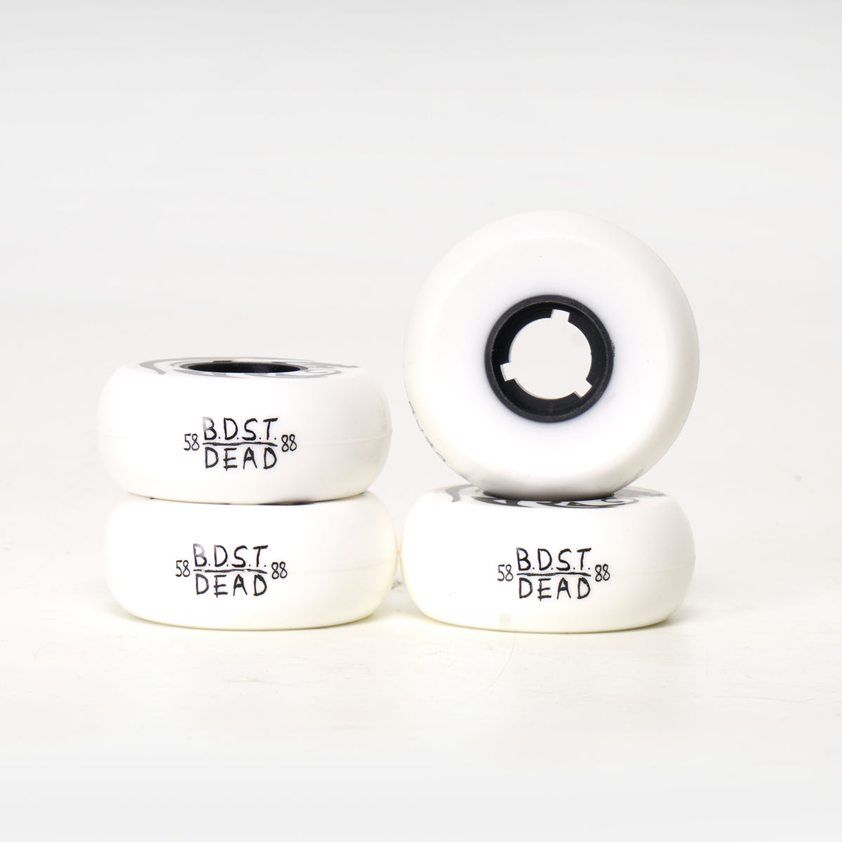 Dead X BDST 58mm 88a Wheels (Black Dragon Skate Team)