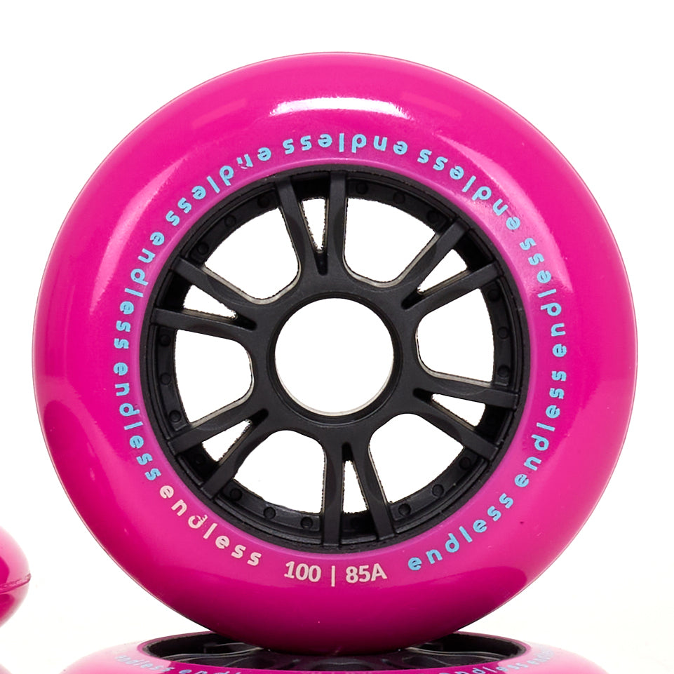 Endless 100mm / 85a Wheels - Pink