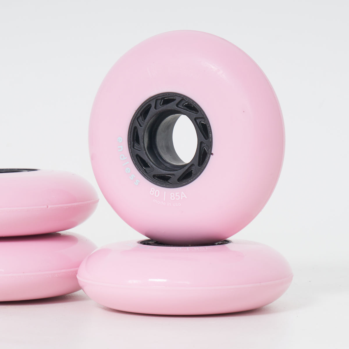 Endless 80mm / 85a Wheels - Soft Pink