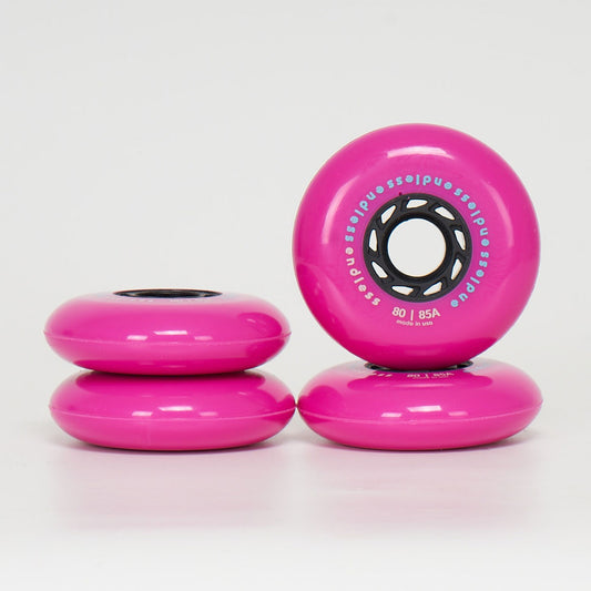 Endless 80mm / 85a Wheels - Neon Pink