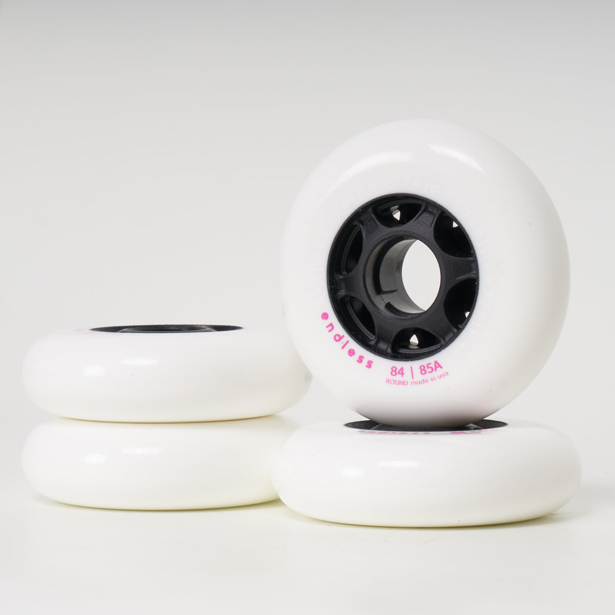 Endless 84mm Wheels - White (Set of 4)