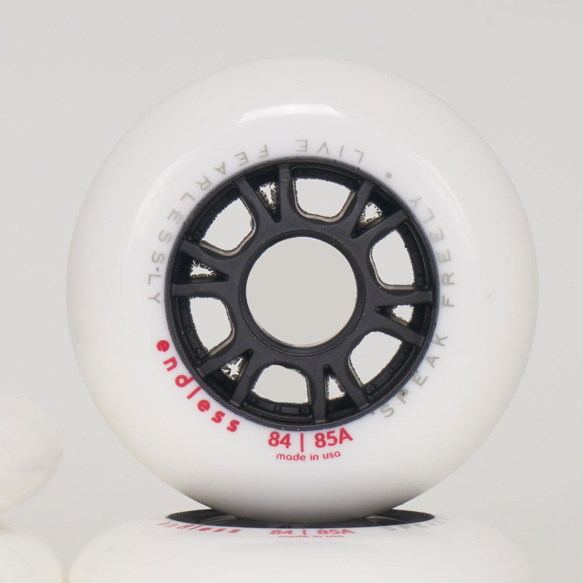 Endless 84mm Wheels - White (Set of 4)