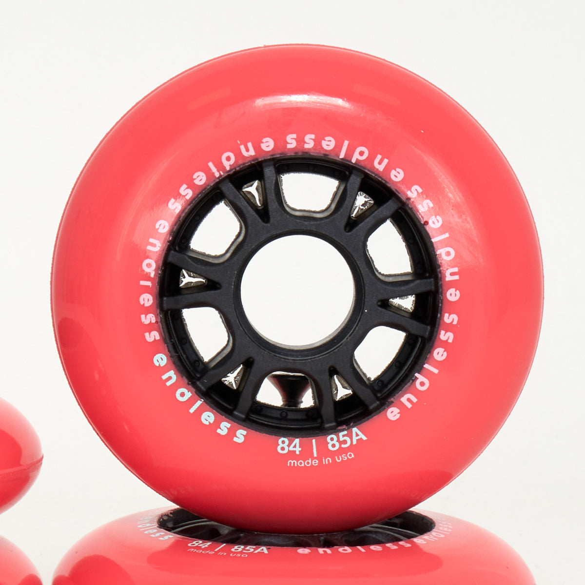 Endless 84mm Wheels - Coral (Set of 4)