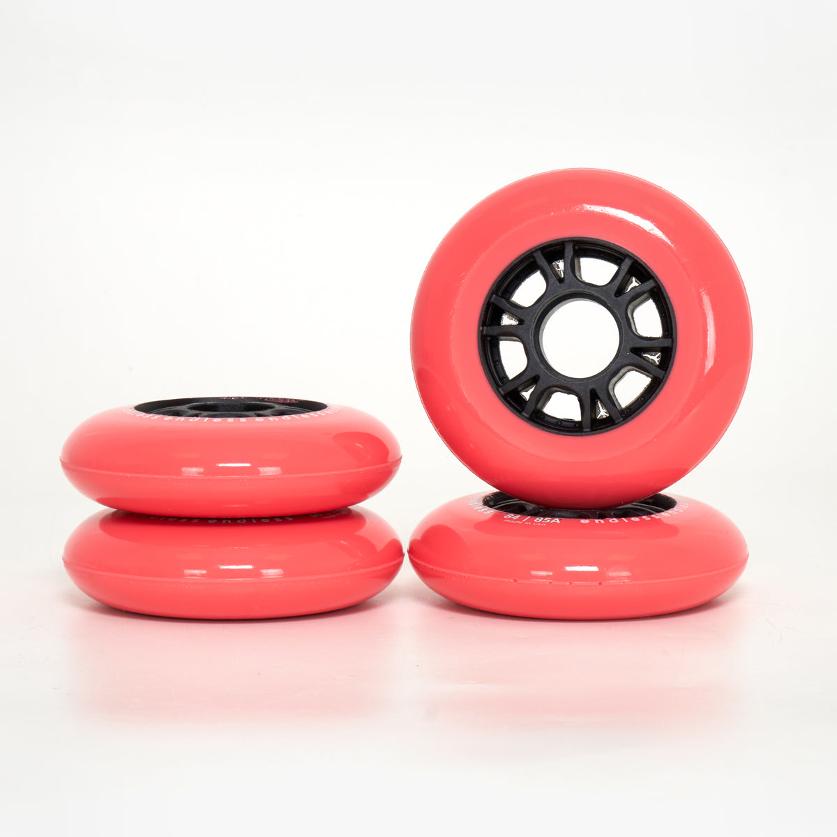 Endless 84mm Wheels - Coral (Set of 4)
