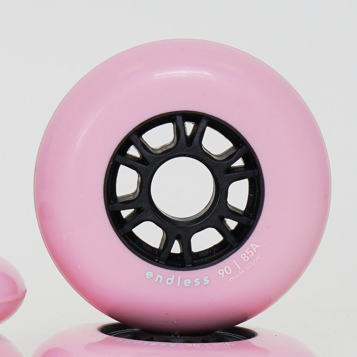 Endless 90mm / 85a Wheels - Soft Pink