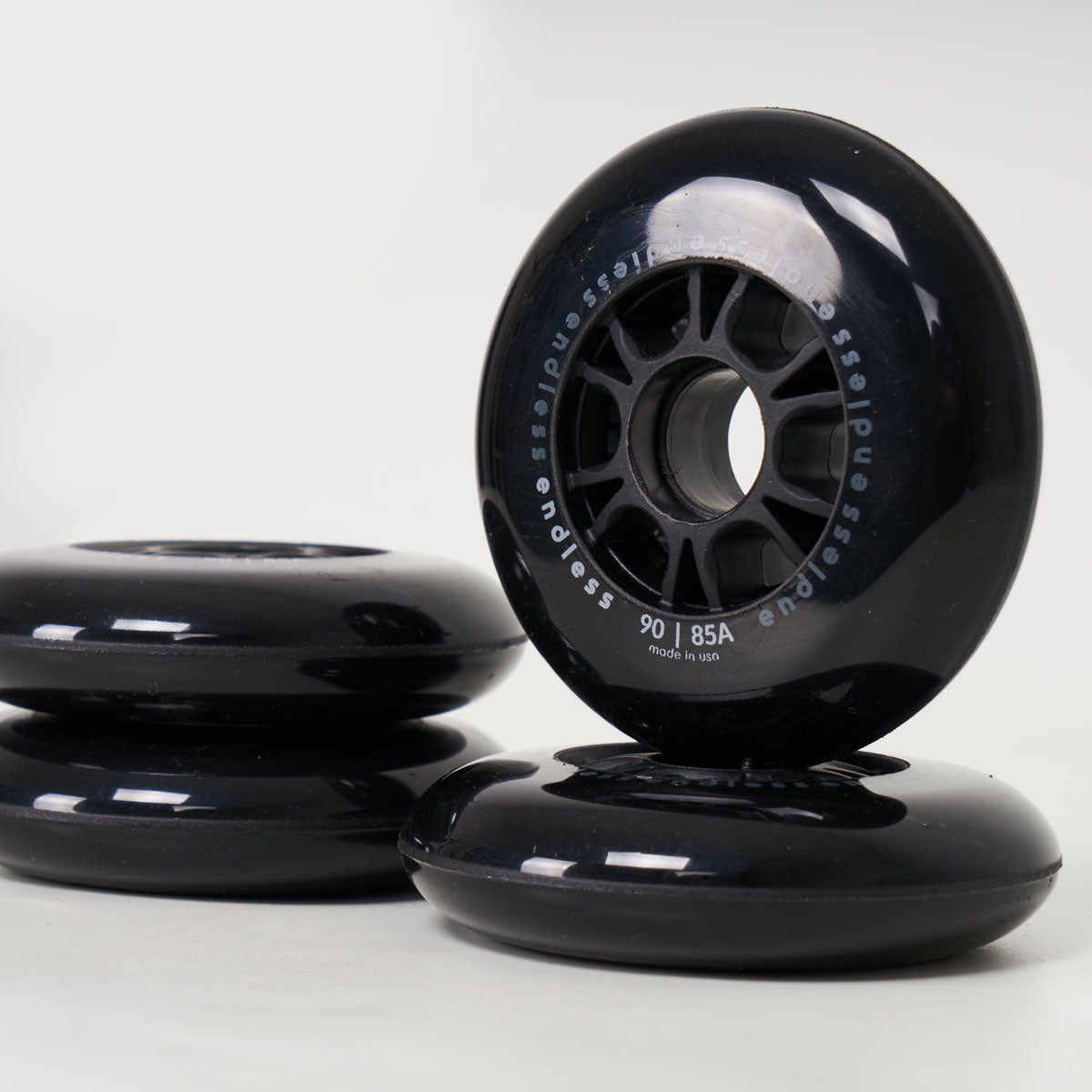 Endless 90mm / 85a Wheels - Black