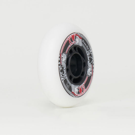 FR Street Kings 80mm Wheels - White (Singles)