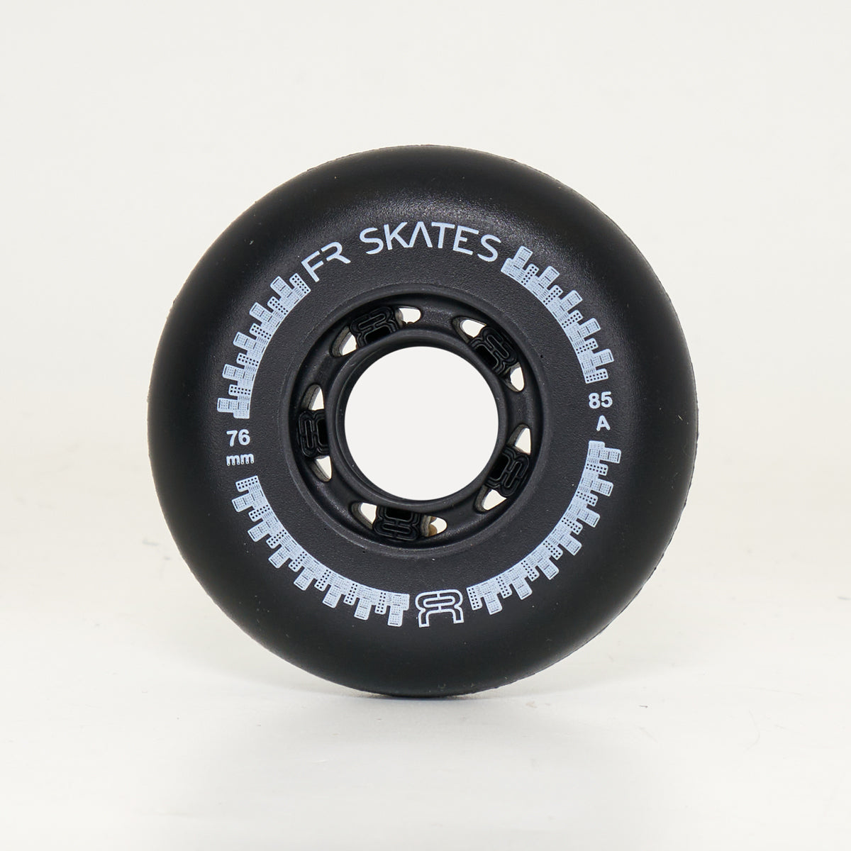 FR Skates Downtown 76mm Wheels - Black (Singles)