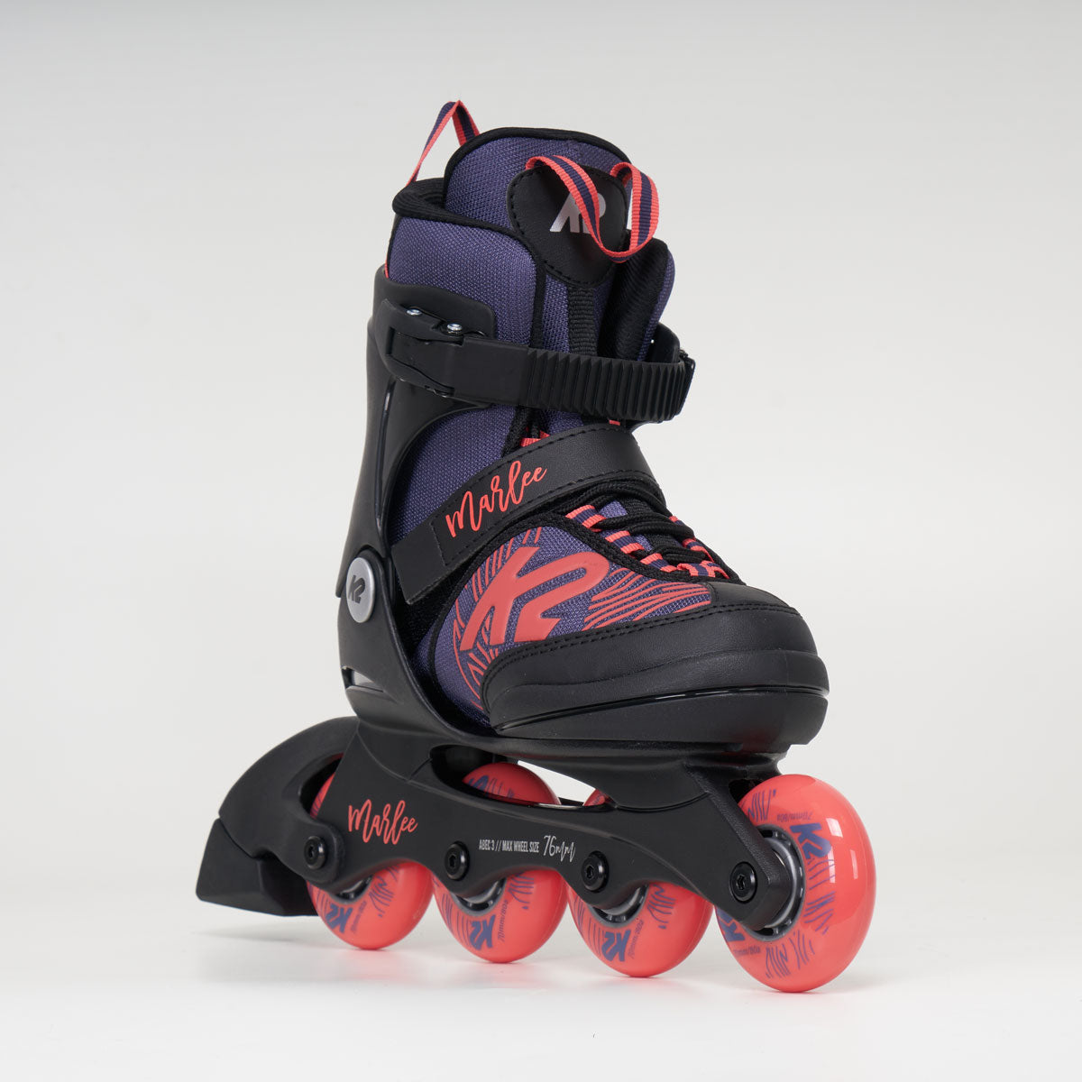 K2 Marlee Junior Skates - Purple / Coral