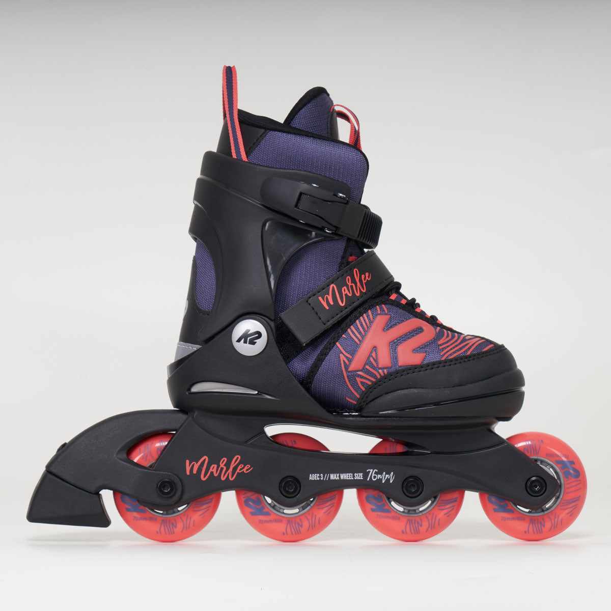 K2 Marlee Junior Skates - Purple / Coral