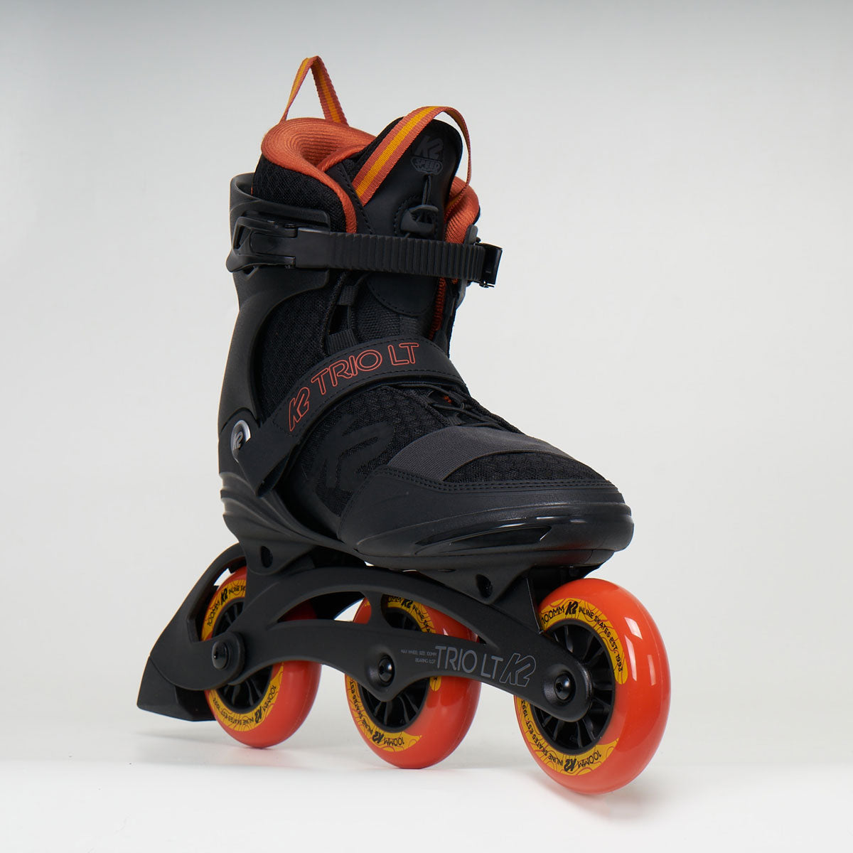 K2 Trio LT 100 M Skates (Black/Orange)