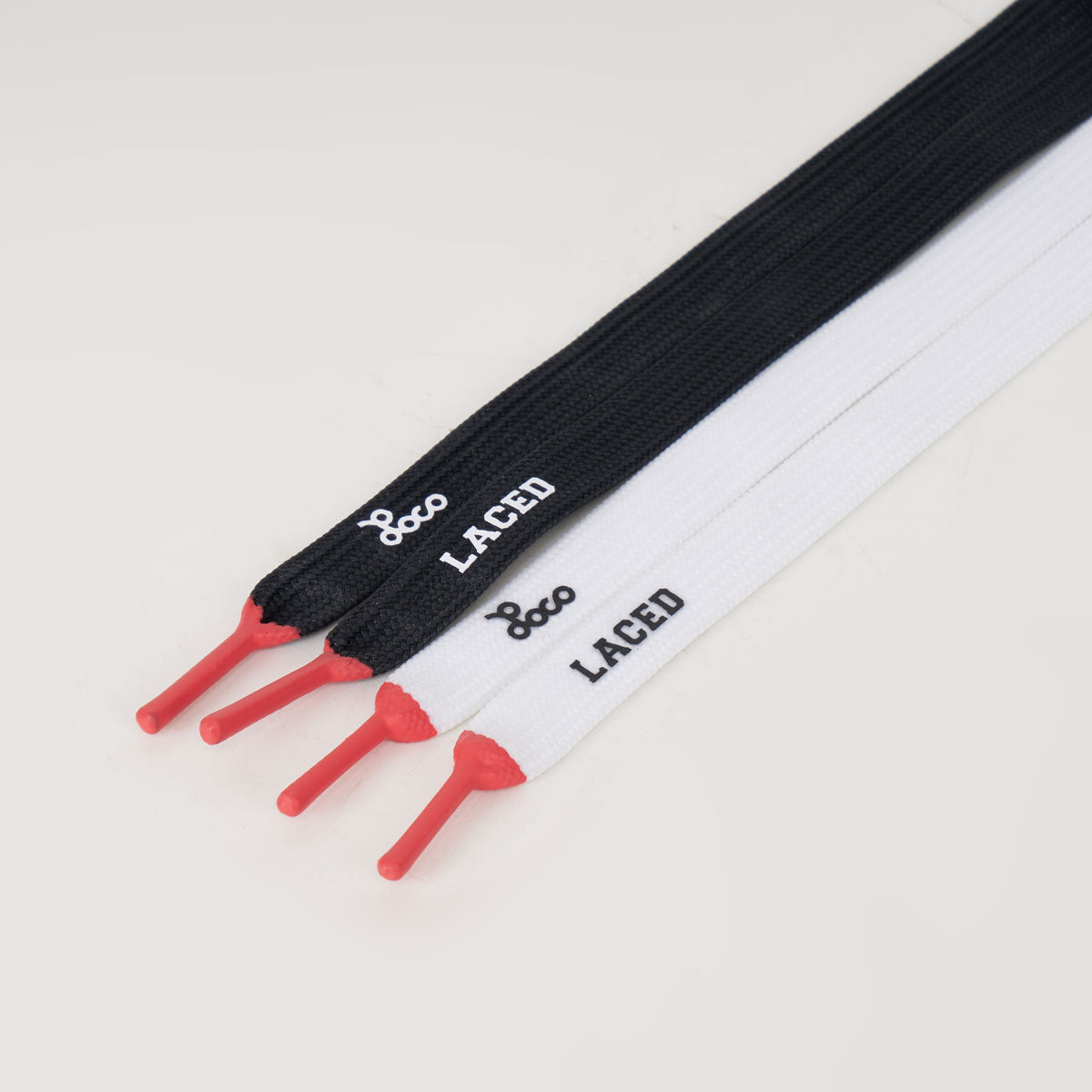 Loco X Laced - Premium Waxed Laces for Skates
