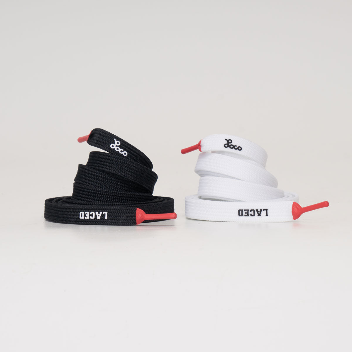 Loco X Laced - Premium Waxed Laces for Skates