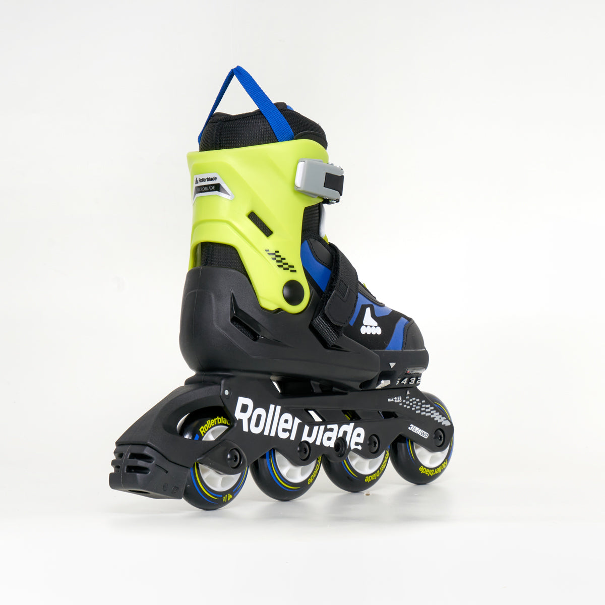 Rollerblade Microblade Junior Adjustable Inline Skates - Black / Blue