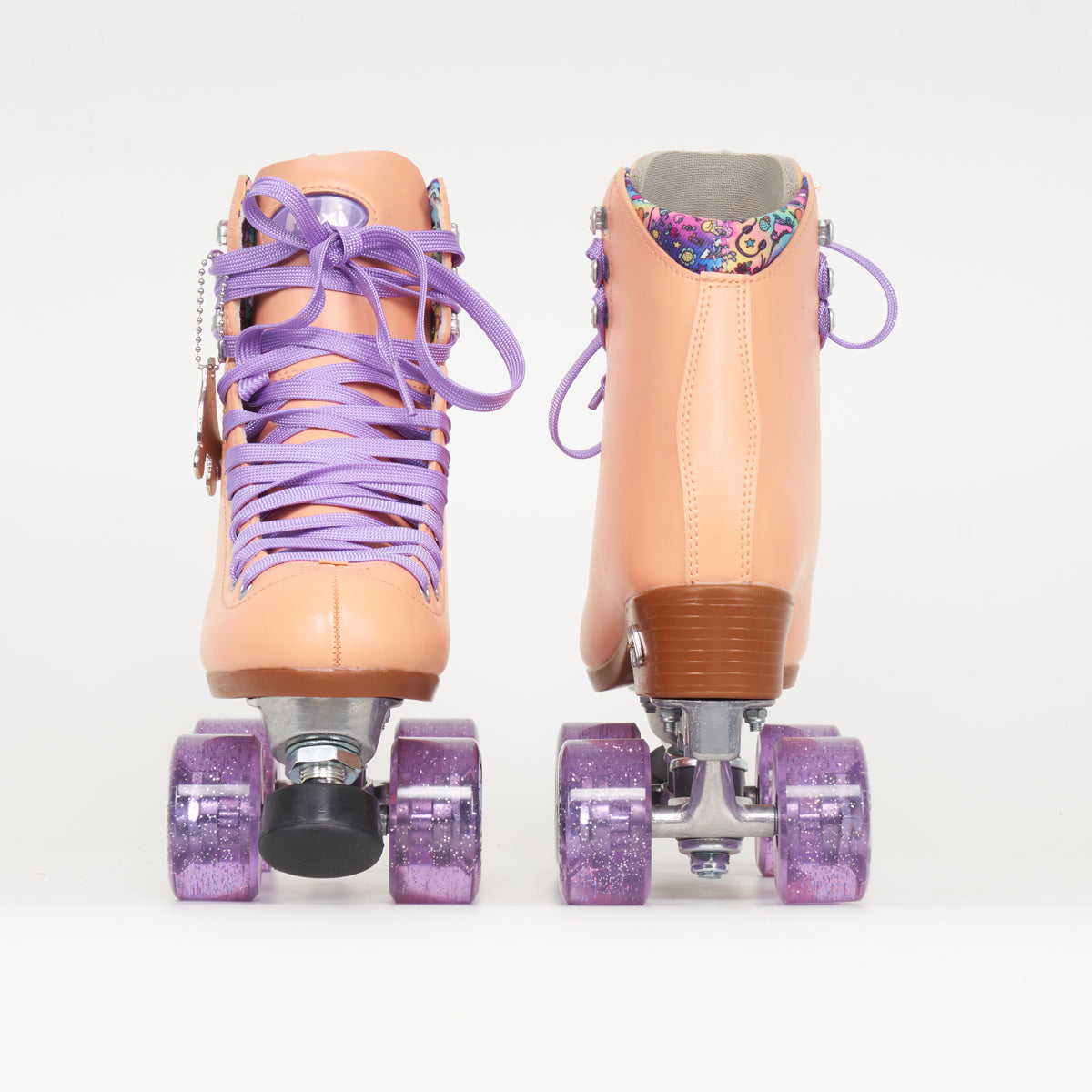 Moxi Beach Bunny Peach Rollerskates - Loco Skates