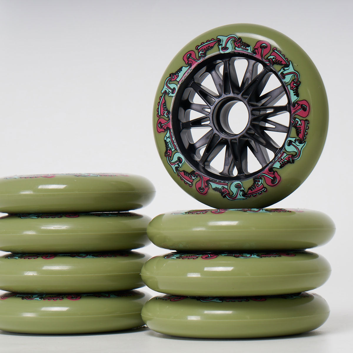 Mushroom Blading Doses Wheels 110mm - 8 Pack