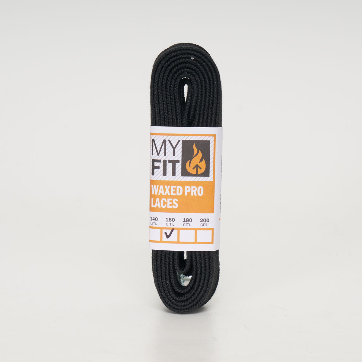 MyFit Waxed Pro Laces - Black