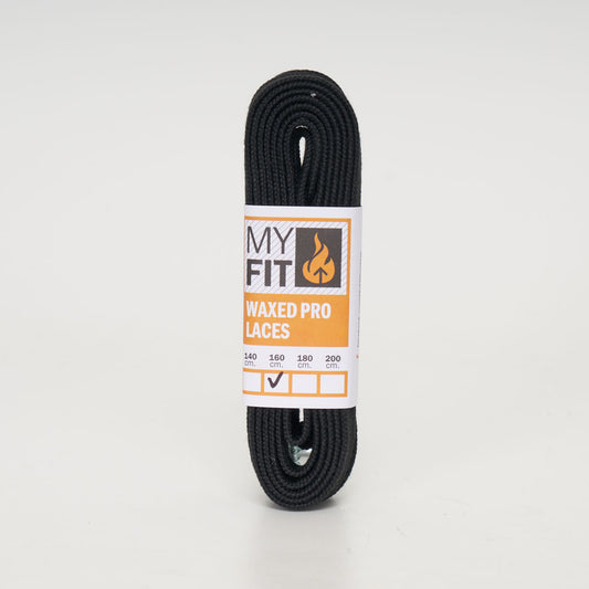 MyFit Waxed Laces Pro - Black