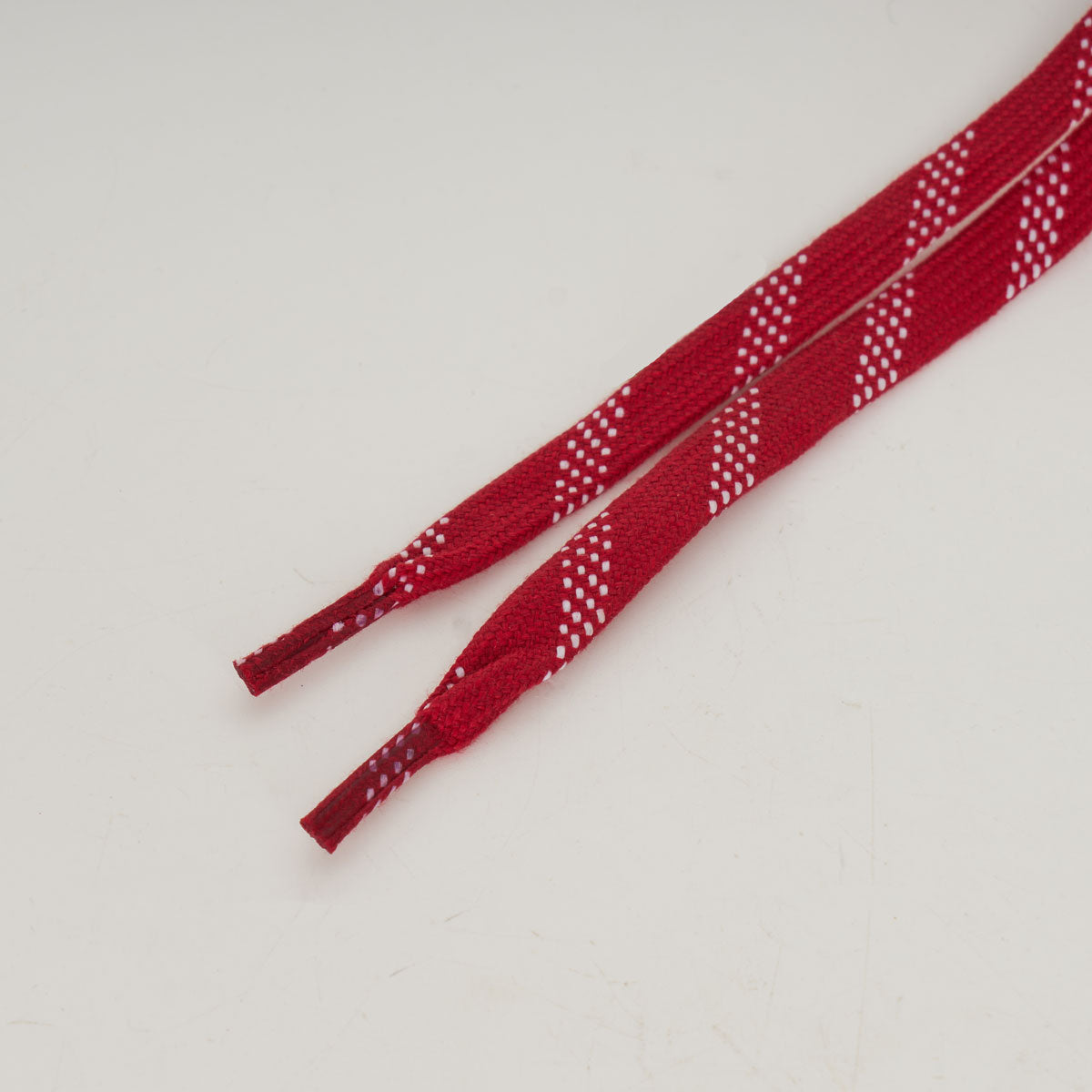 Myfit Waxed Pro Laces - Red/White Stripes