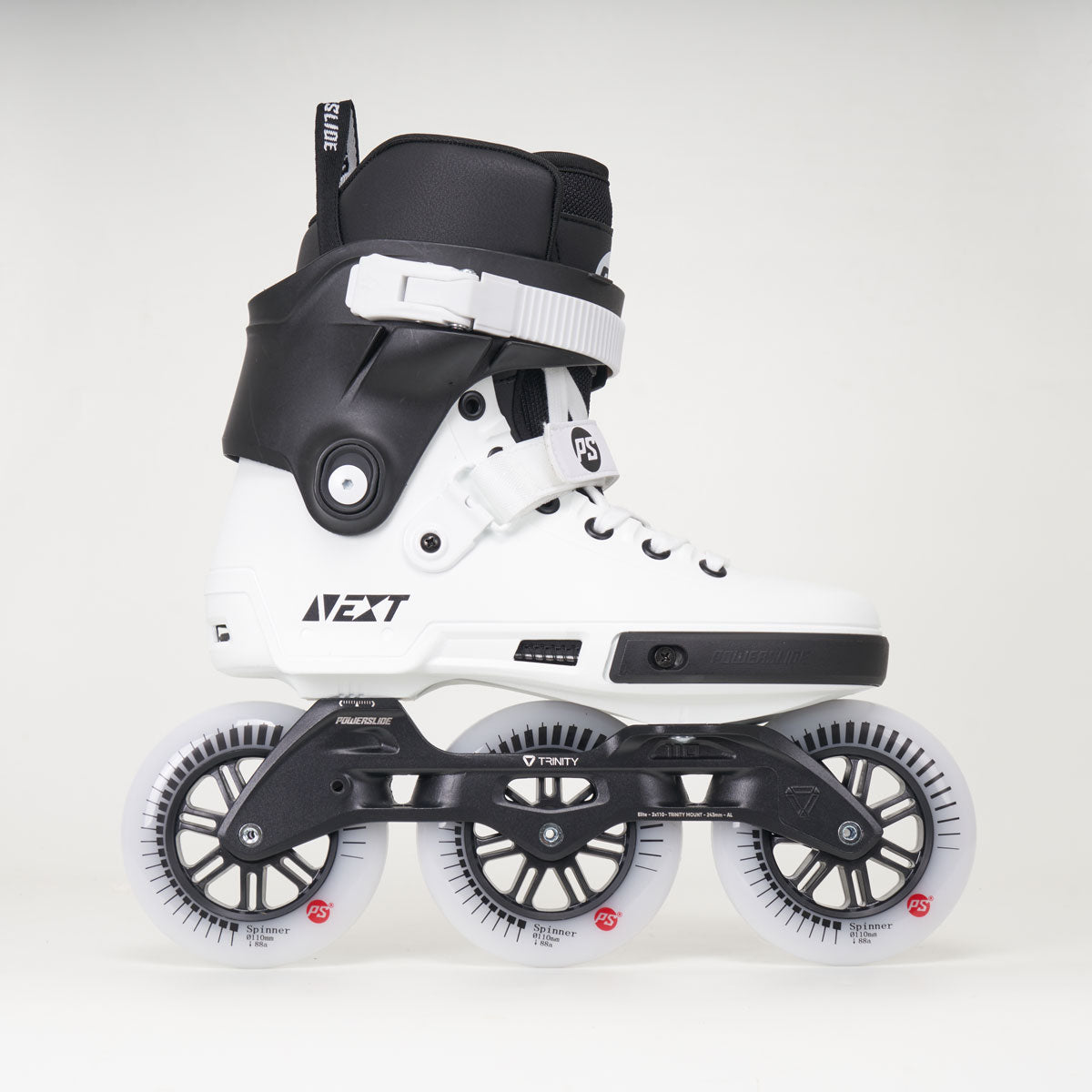 Powerslide Next Core 110 Inline Skates - Unisex - White/Black