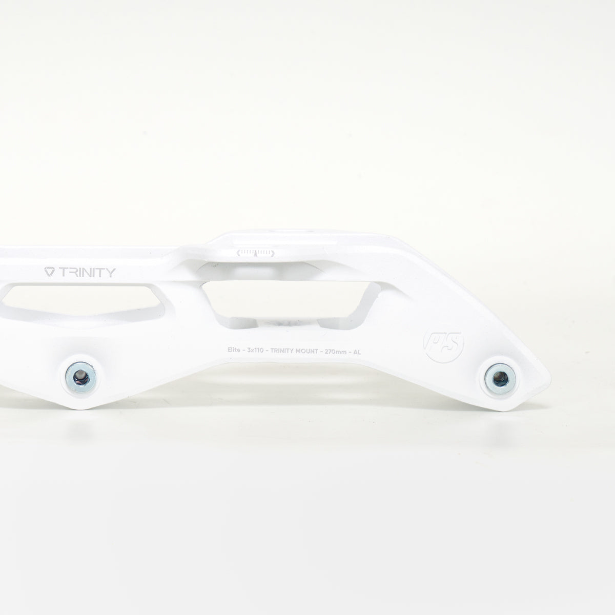 Powerslide Elite Casted Frame, Trinity mount, 3x110, 270mm length, White