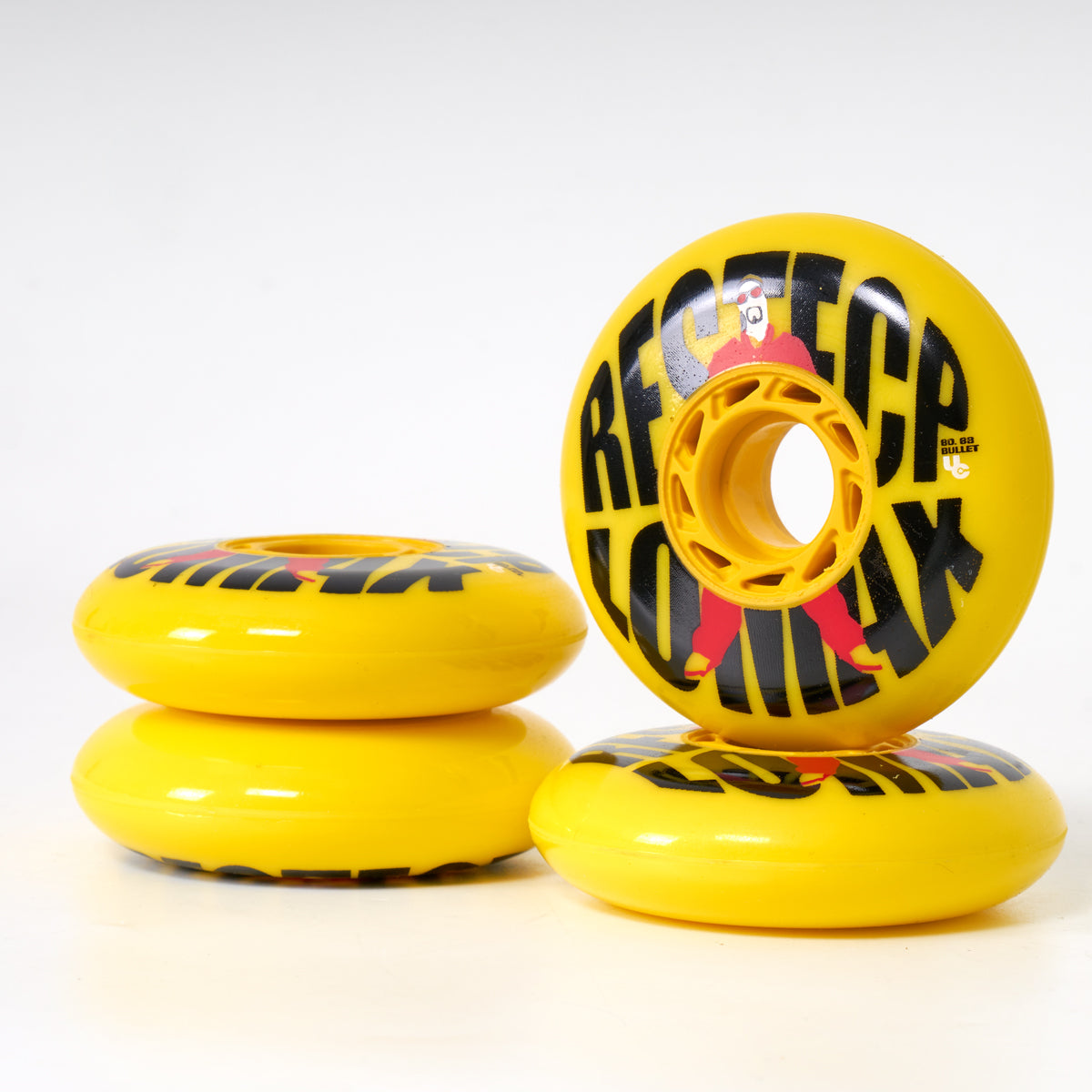 Undercover Nick Lomax TV V.2 Yellow Wheels - 80mm