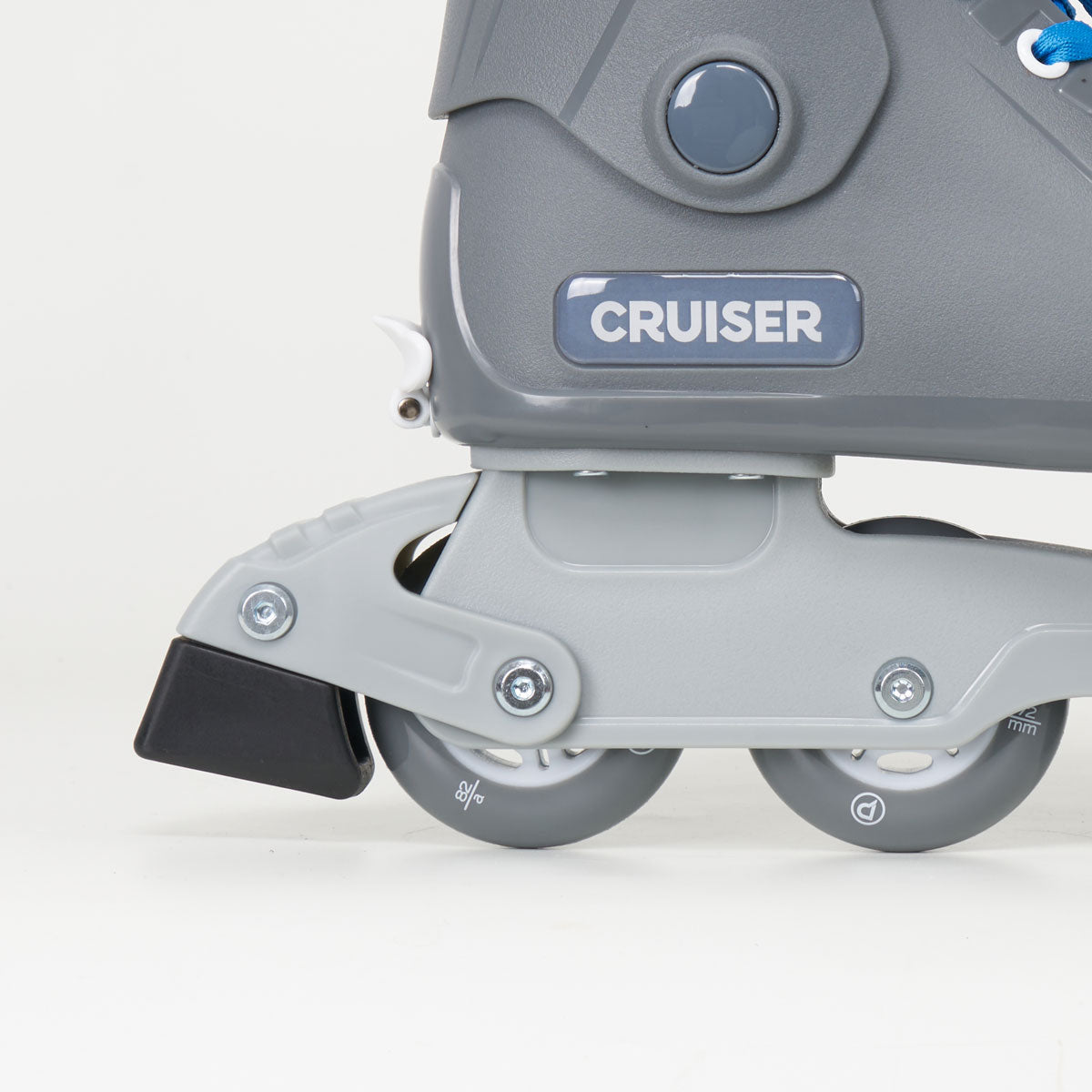Playlife Cruiser Junior Adjustable Inline Skates - Unisex - Grey