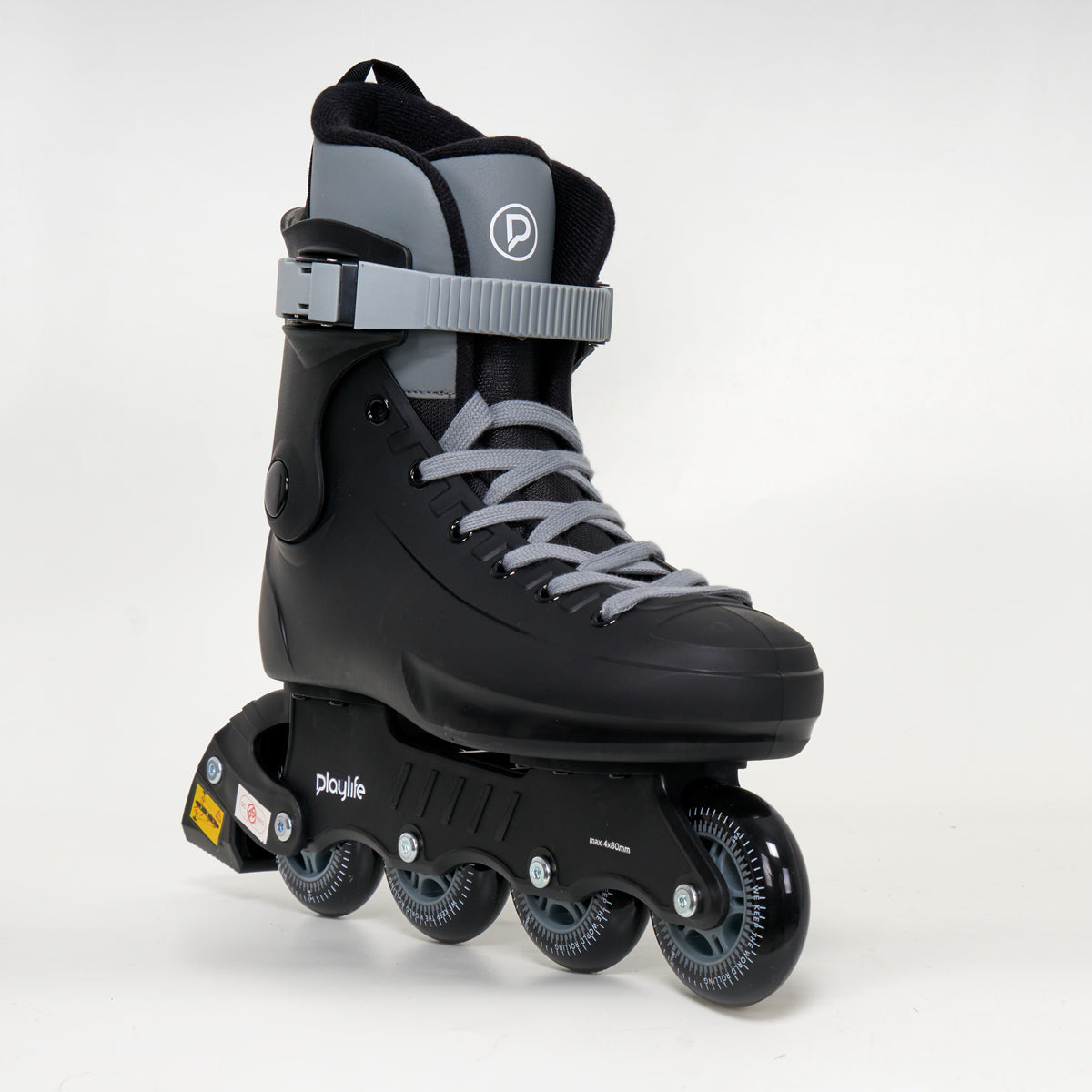 Playlife Rave 80 - Black Inline Skates