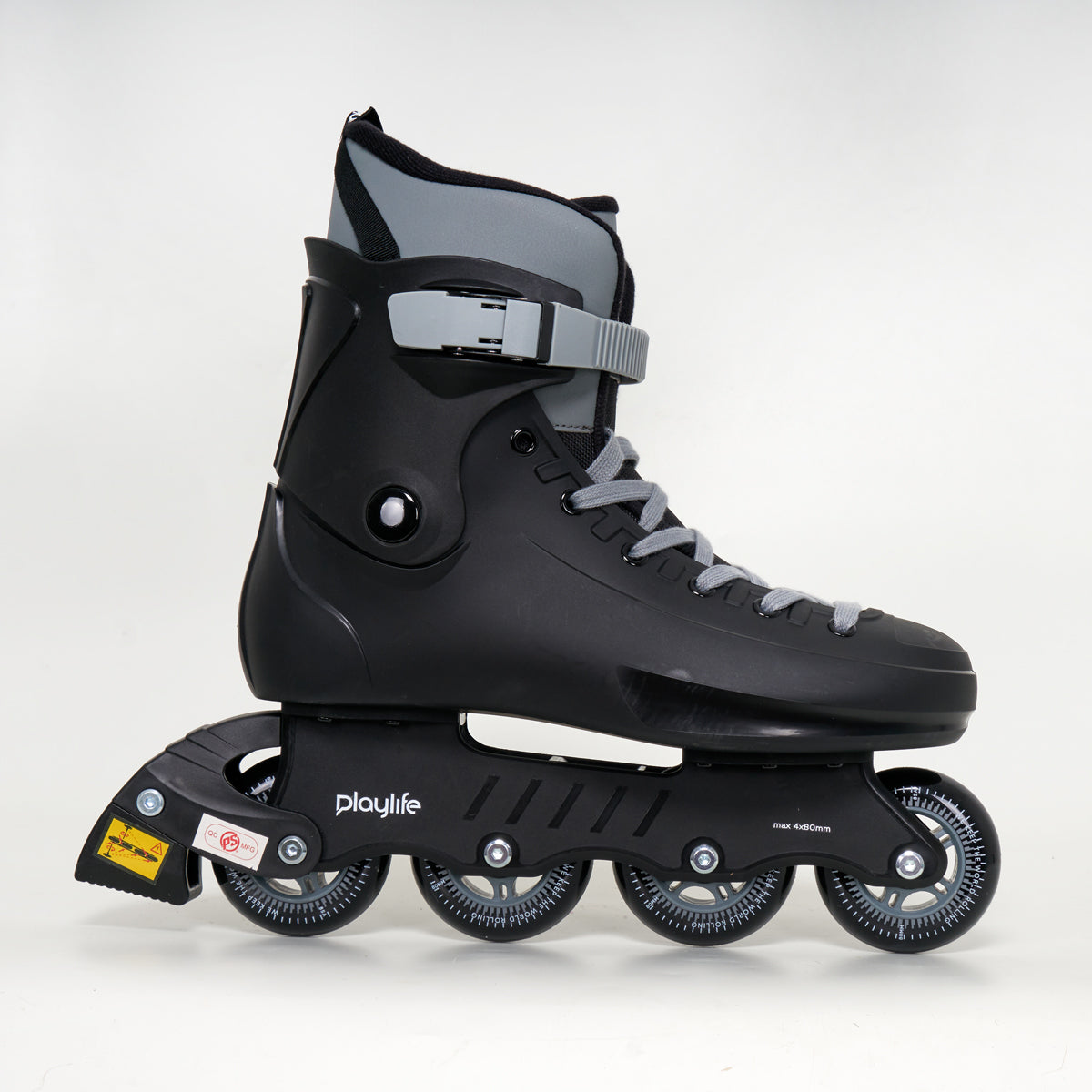 Playlife Rave 80 - Black Inline Skates